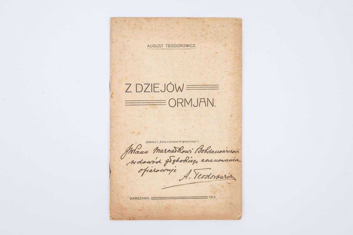 Z DZIEJÓW ORMIAN 