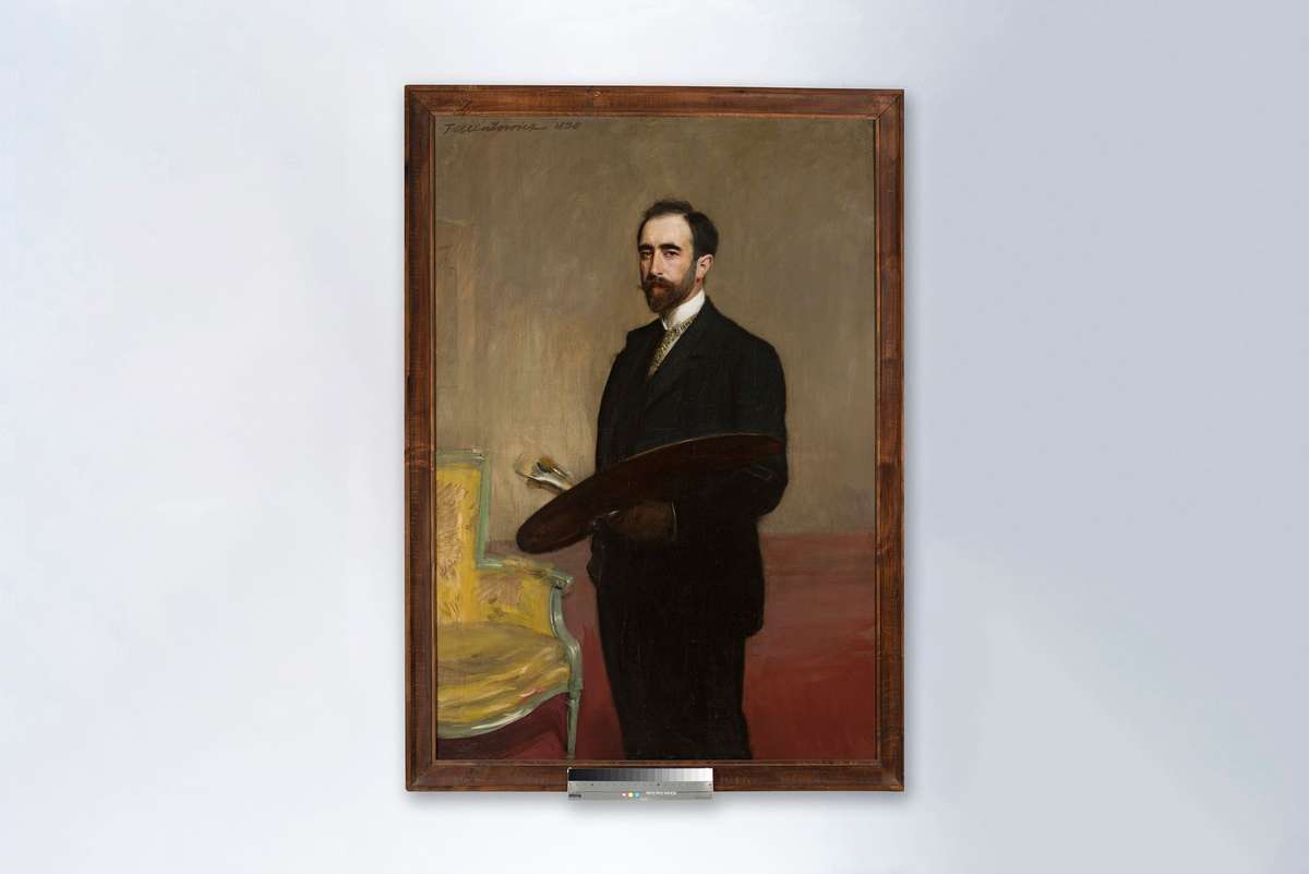 Teodor Axentowicz, Autoportret